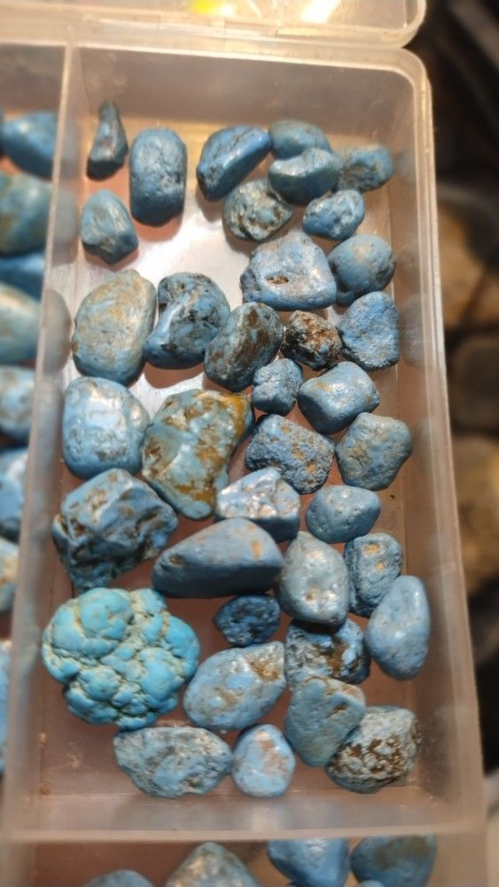 High Quality Rare Sky Blue Spider Web Turquoise Lot #0