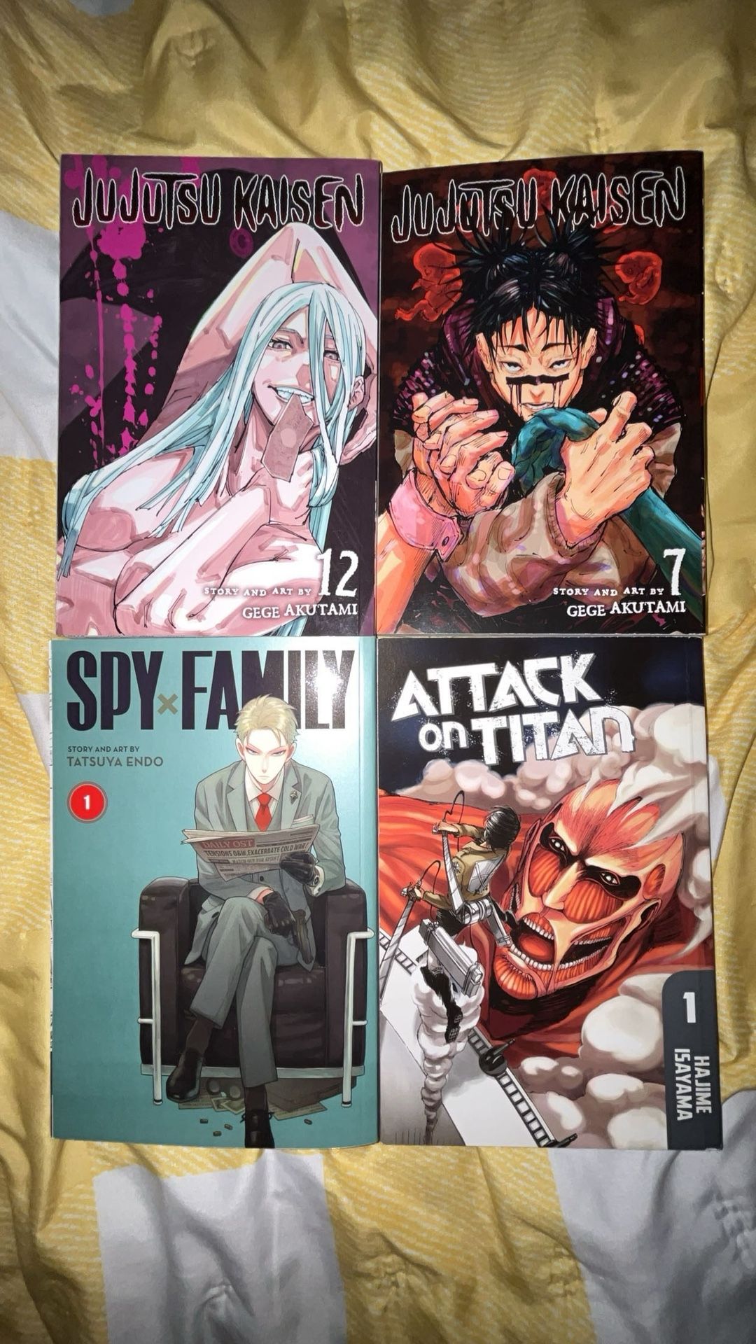 Manga Lot Of 4