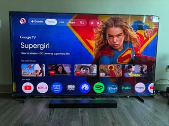 TCL 85" QM6K SERIES QD-MINI LED QLED 4K UHD SMART TV WITH GOOGLE TV – 55QM6K