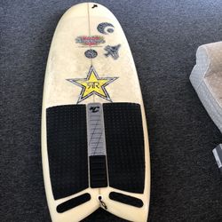 Mitchington 5’2”x 23 x 3 Twinzer Keel Surfboard