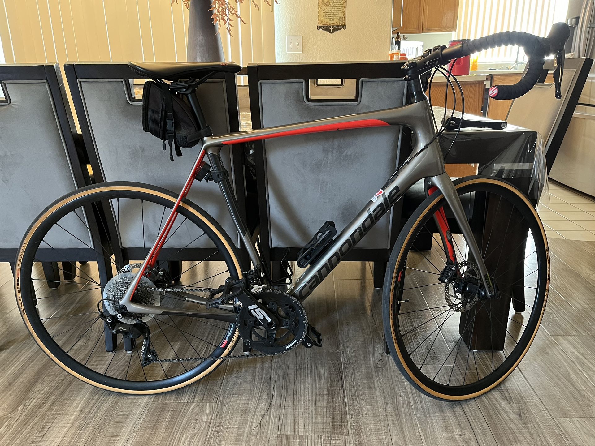 CARBON CANNONDALE Synapse ROAD Bike Bicycle 58CM SHIMANO105