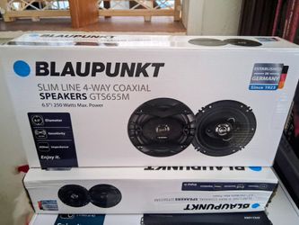 Blaupunkt Slim Line 6"1/2 Door Speakers Brand New In The Box 
