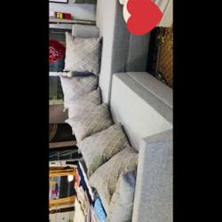 L Sectional Furniture Pillows Included. Brand New