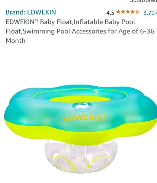 New In Box. Baby Float. See All Photos . Cash Pickup Only