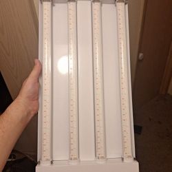 24 in. 60-Watt White LED 3 Adjustable Spectrum Linkable Plant Grow Adjustable Light