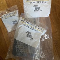 NEW! Whirlpool Dishwasher Parts: Basket / Arm Spray / Wheel RV$172