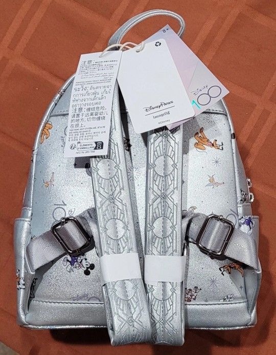 NWT 100th Anniversary Disney Grey 2023 Mickey Friends Mini