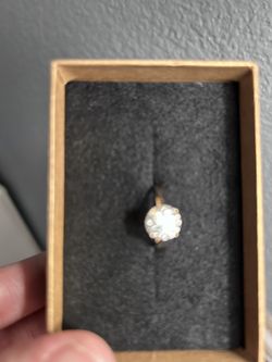 2 Carat Moissanite Solitaire Ring