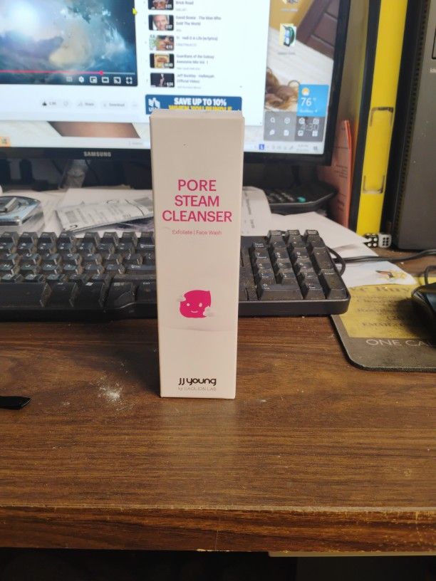 Pore Steam Cleanser Exfoliate Face Wash By JJ Young