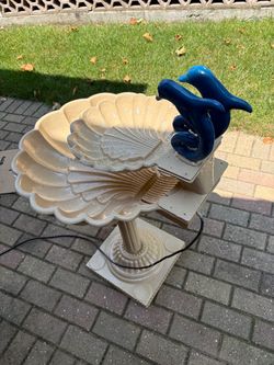 Cast iron fountain