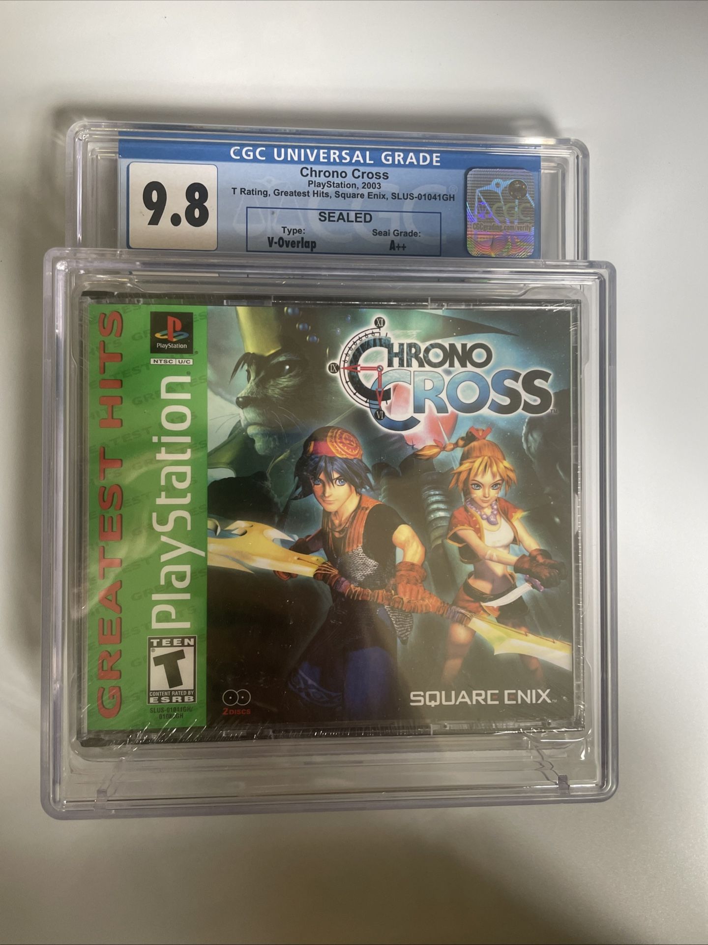 PS1 Graded CGC 9.8 Chrono Cross