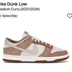 Nike Dunk “ Medium Curry” 