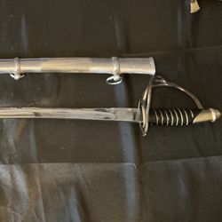 1840 Cavalry Saber Civil War Era Steel Replica Sword