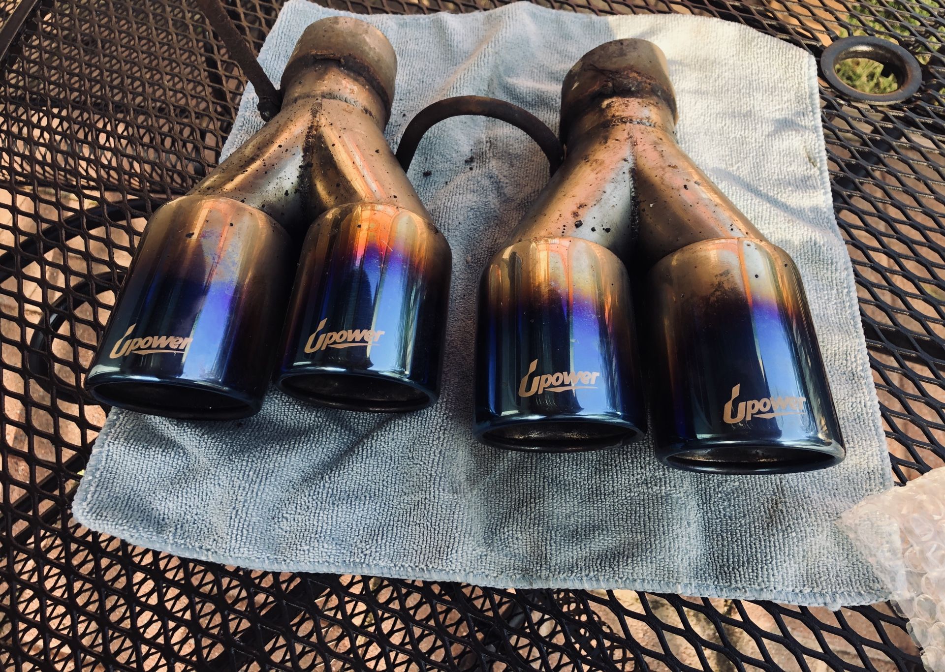 Used Quad Exhaust Tips