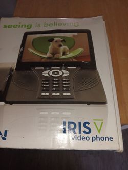 AC and Iris video phone great for the hearing impaired brand new in the box