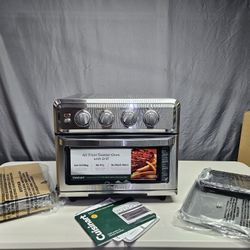 Cuisinart Stainless Steel Air Fryer Toaster Oven With Grill
