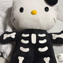 Hello Kitty Skeleton Plush Stepper