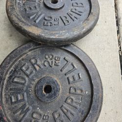 50lbs 1 Inch Weights 