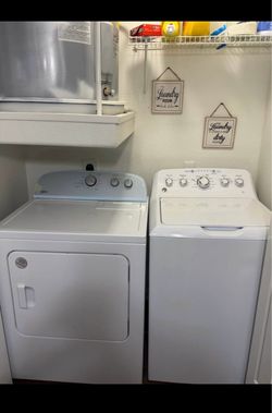 Washer and Dryer Set