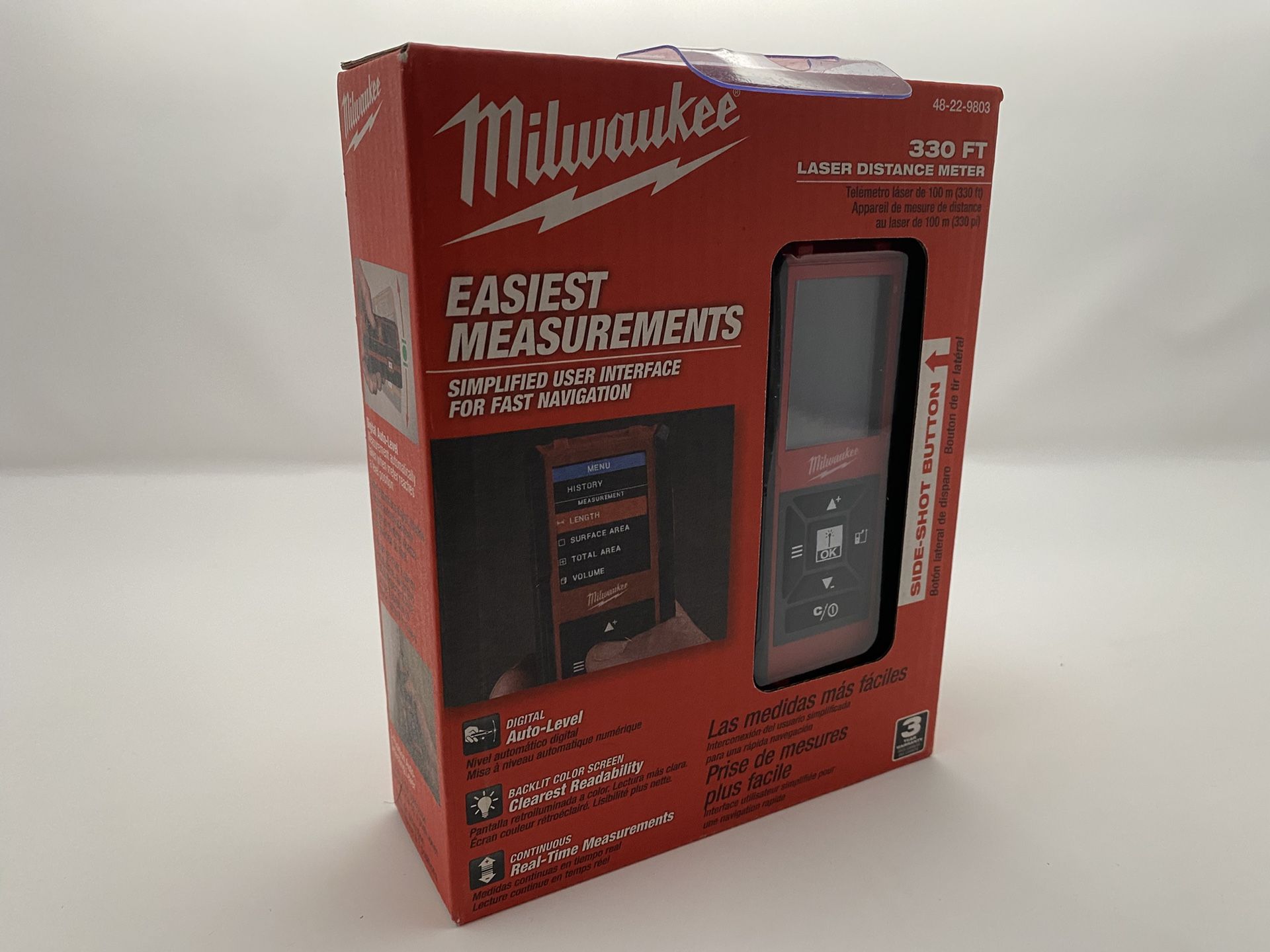 Milwaukee 48-22-9803 330 Ft. Laser Distance Meter