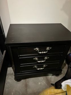 Espresso nightstand in great condition  I have 2 available $120 each