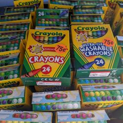 24 Pack Crayola Crayons for Sale in Ontario, CA - OfferUp