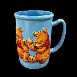 Winnie the Pooh Honey Pot 3D Disney Store World Coffee Mug Cup Embossed Hunny