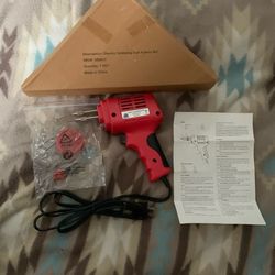 New Description Electric Soldering Gun 4 Piece Set