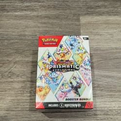 Pokemon TCG Scarlet & Violet Prismatic Evolutions Booster Bundle Factory Sealed