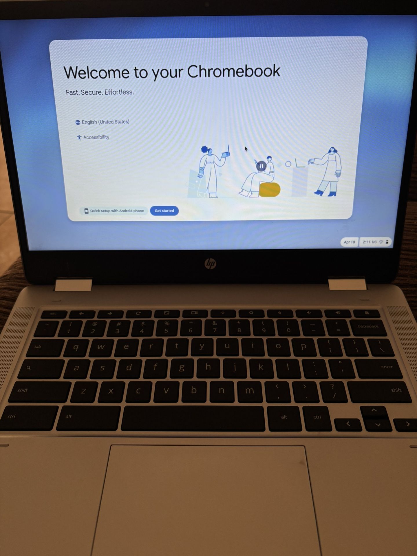 Chromebook laptop