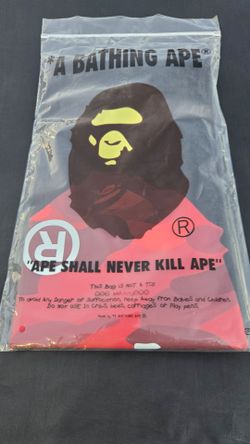 Red bape shirt