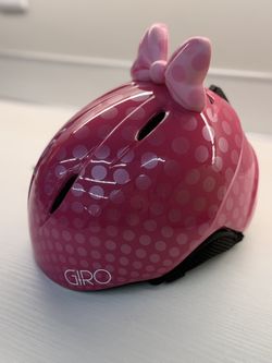Toddler mini mouse SKI Helmet