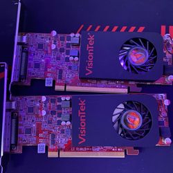 2 AMD Radeon 7750 Graphics Card like new condition never used