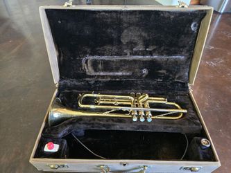 Brass Trumpet with Hard Case