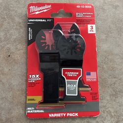 milwaukee 3pc Multi-Material Blade Variety Pack