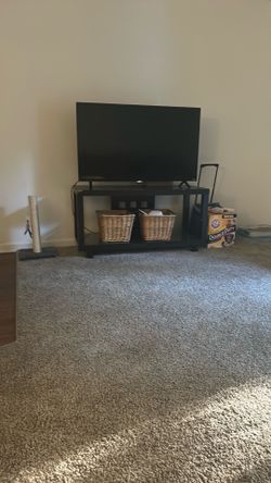 Tv stand and tv