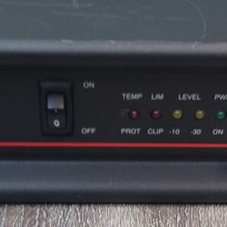 QSC EX 1600 Professional Stereo Amplifier