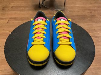 Reebok x BBC Ice Cream Boardflip 2 Sneakers Blue Yellow Pink Pharrell Williams Vintage Size 12