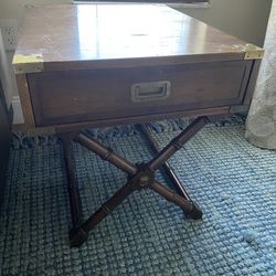 Herman Campaign Side Table