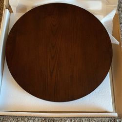 Wood Lazy Susan 21” New