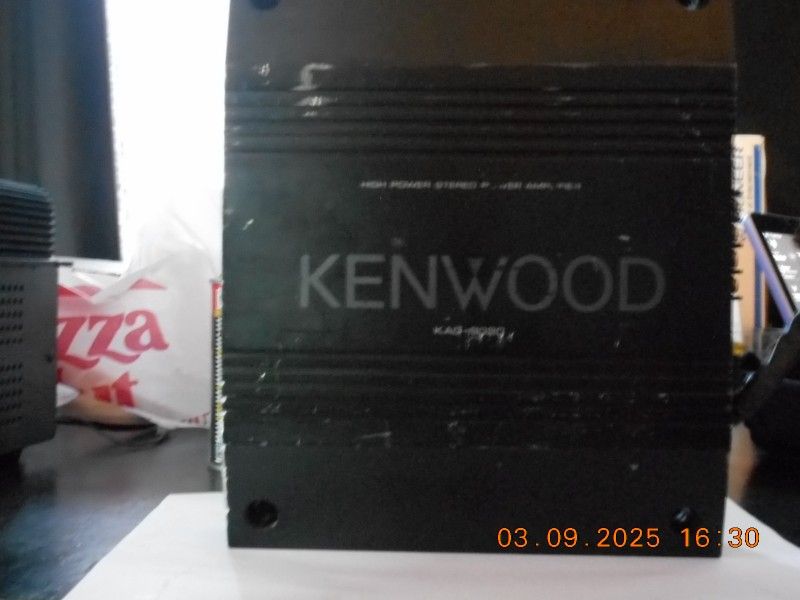 KENWOOD KAC-8020 POWER AMPLIFIER 2 CHANNEL