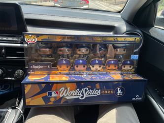Funko Pop! Vinyl: Los Angeles Dodgers 2025 MLB World Series Champions 5-Pack