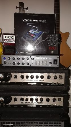 Bass gear + effects pedals etc. Best