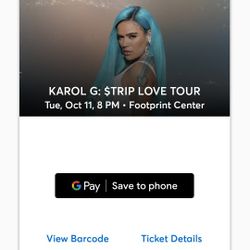 Karol G Tickets