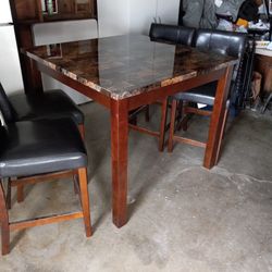 Dining Table With 4 Chairs