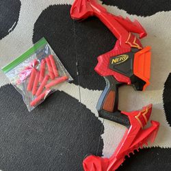 Nerf Dragon power Bow And Arrow Dart Gun With 10 Bullets