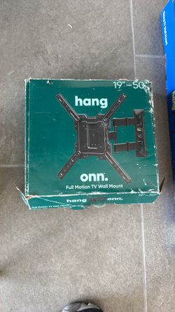 Hang on full motion TV wall mount