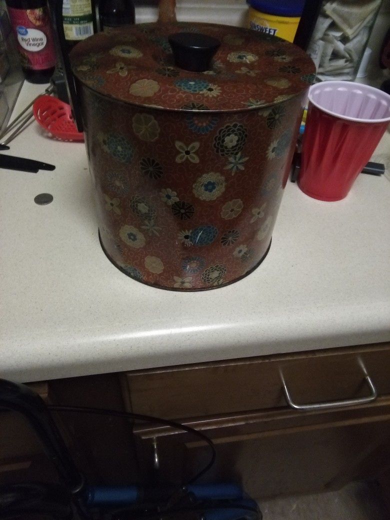 Antique Sewing Tin