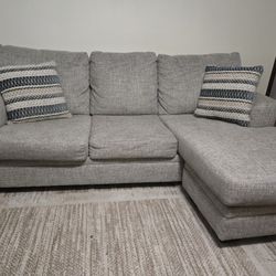 L Shape Grey Sectional