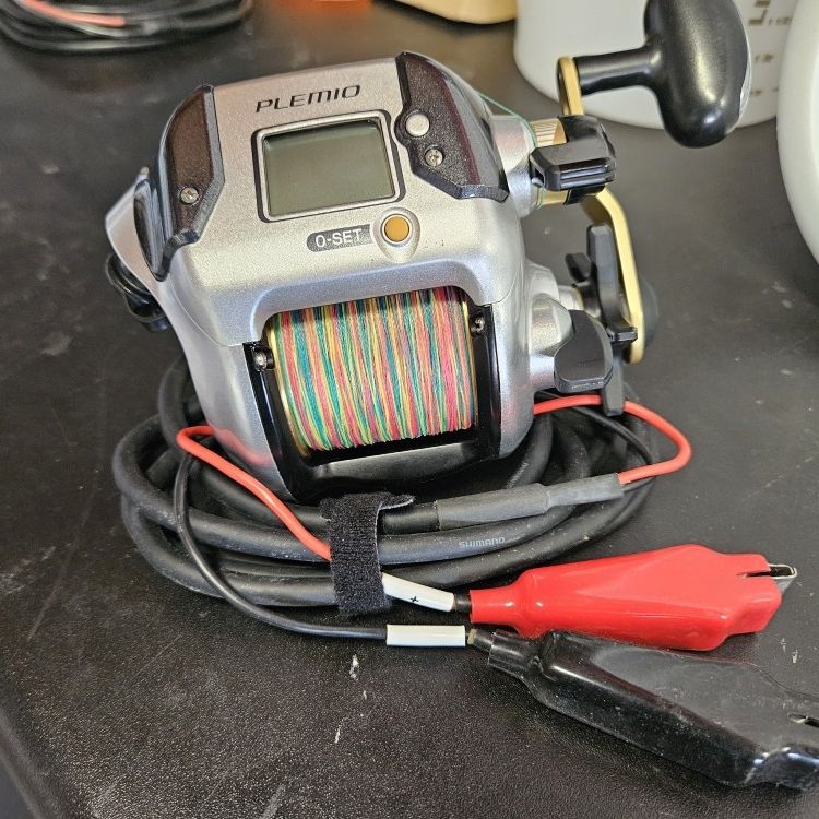 shimano 3000 electric reel 20 Beast Master MD3000 English display and also realizes a maximum drag force of 25kg SHIMANO Electric Reel DIGITANA SLS